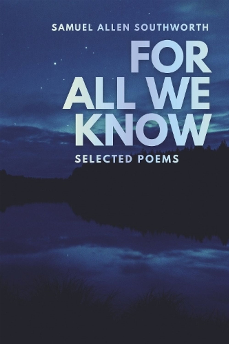 For All We Know/Product Detail/Literature & Poetry