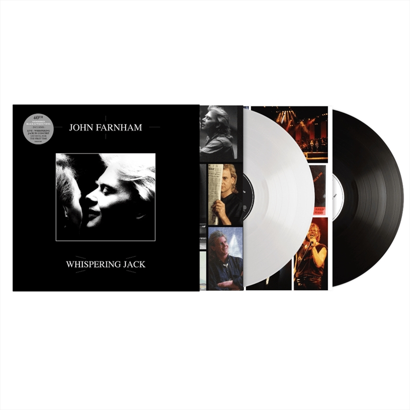 Whispering Jack - Limited Edition 40th Anniversary Black / White Vinyl/Product Detail/Rock
