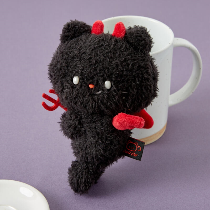 Devil Cat Plush Keyring/Product Detail/KPOP Merch