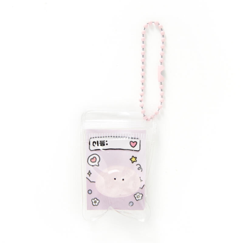 Pet Rock Keyring (Pink)/Product Detail/KPOP Merch