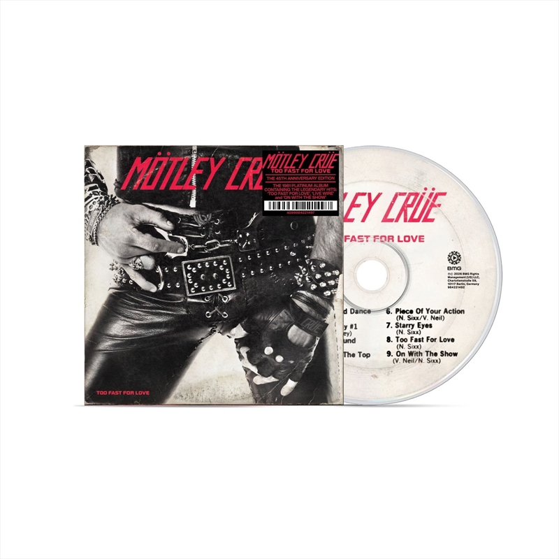 Too Fast For Love/Product Detail/Rock/Pop