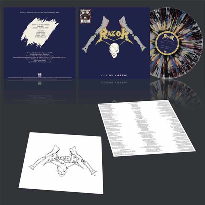 Custom Killing - Multi-Splatter Vinyl/Product Detail/Metal