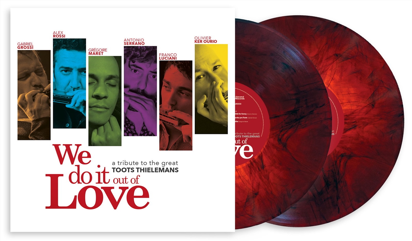We Do It Out Of Love - A Tribute To The Great Toots Thielemans - Red Marble Vinyl/Product Detail/Rock/Pop