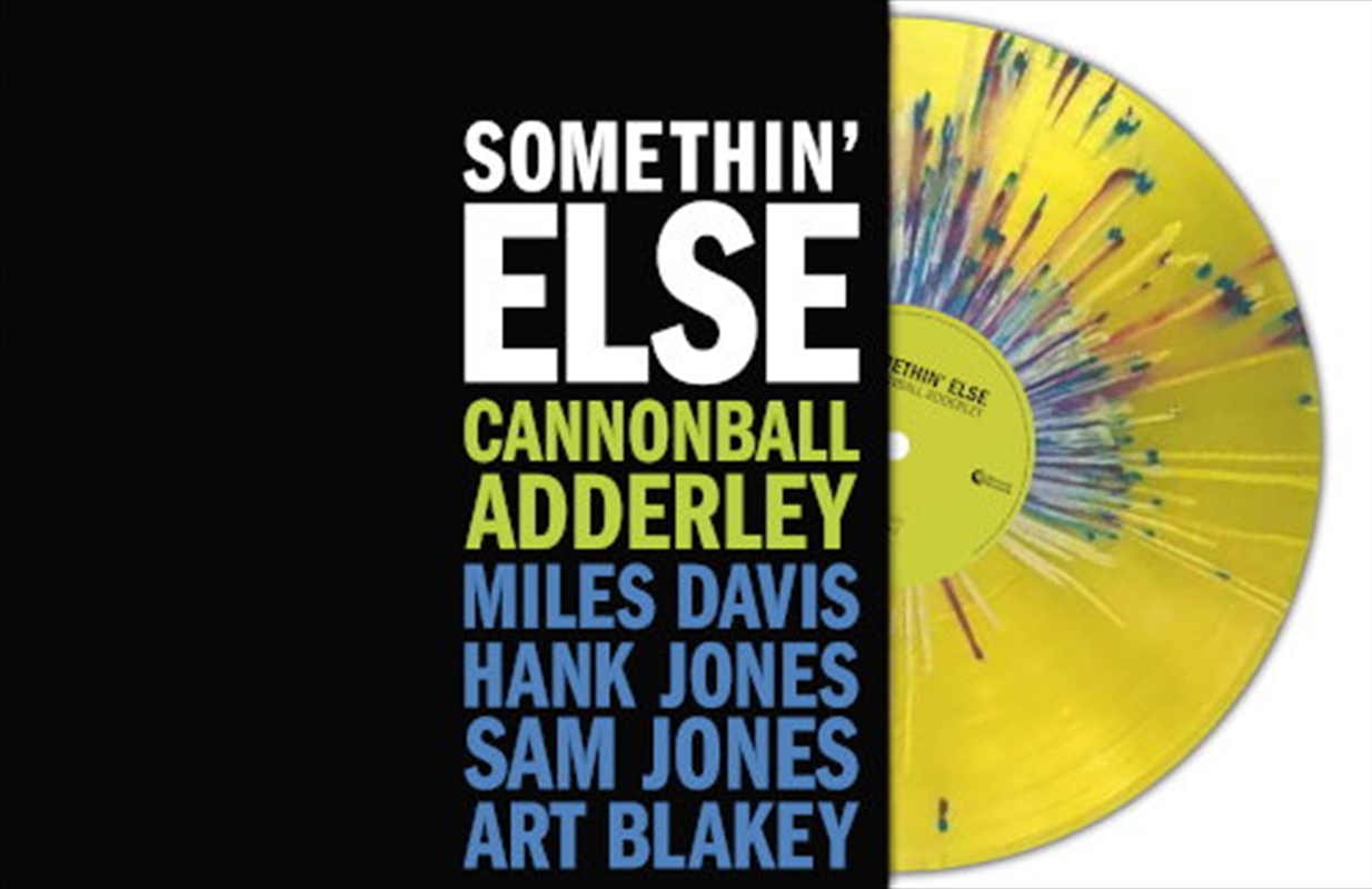 Somethin Else - Yellow Multi-Coloured Splatter Vinyl/Product Detail/Jazz