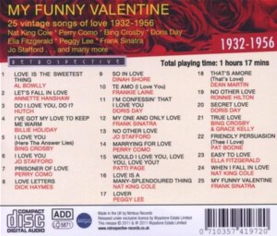 My Funny Valentine/Product Detail/Rock/Pop