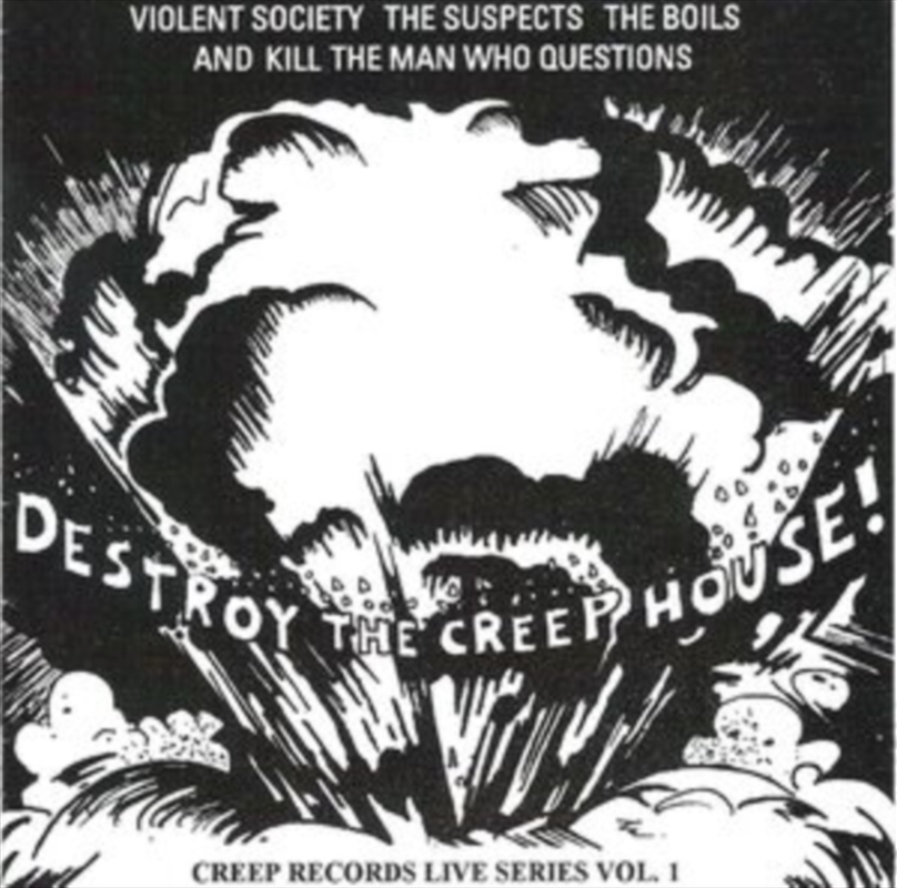 Destroy The Creep House Creep Records Live 1/Product Detail/Rock/Pop