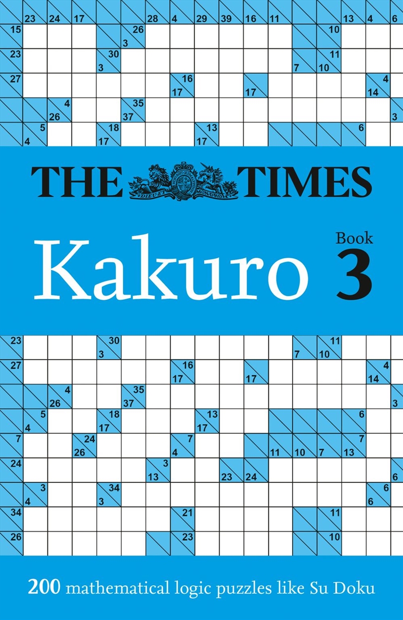Times Kakuro Book 3/Product Detail/Adults Activity Books