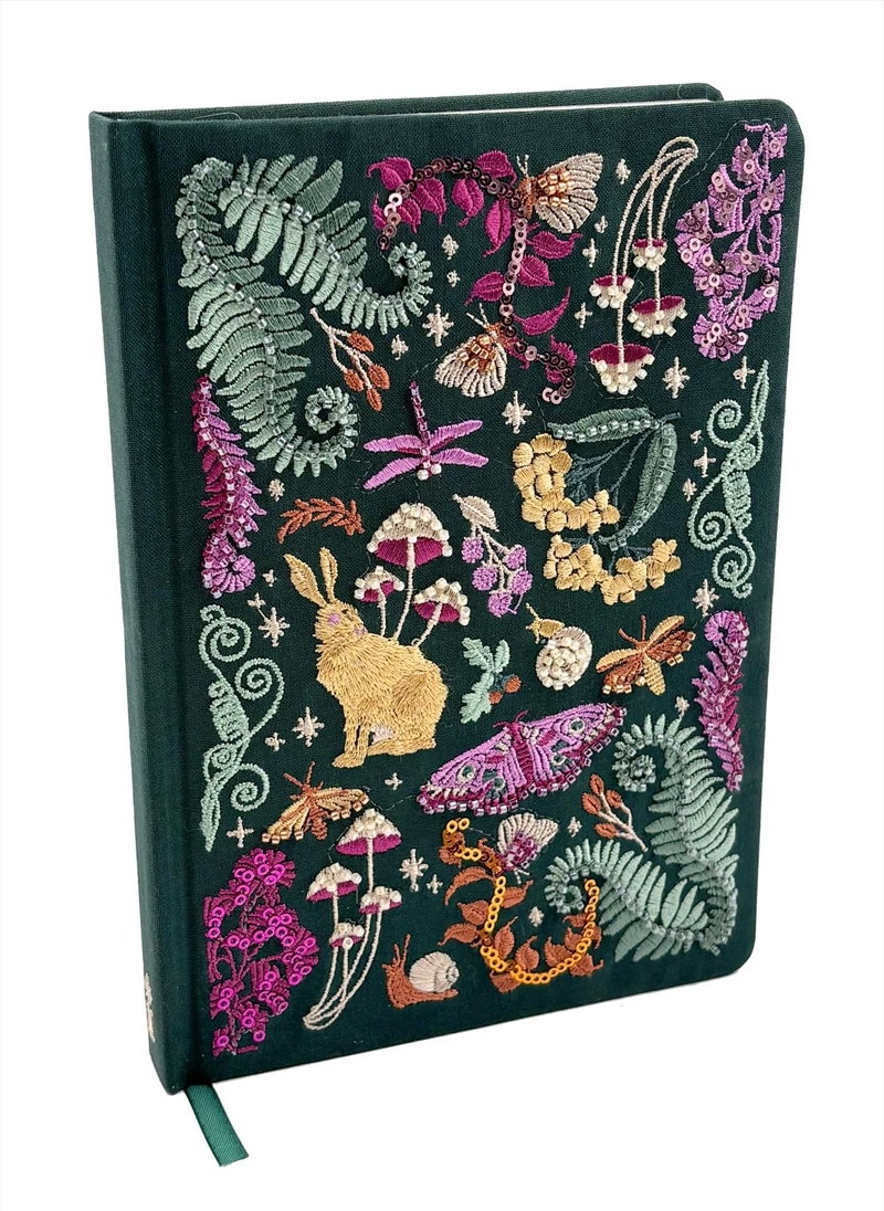 Forest Floor Embroidered Journal/Product Detail/Notebooks & Journals