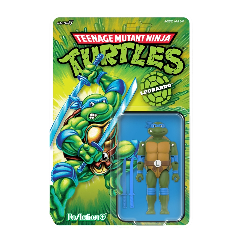 Teenage Mutant Ninja Turtles – Leonardo ReAction+ Figure/Product Detail/Figurines