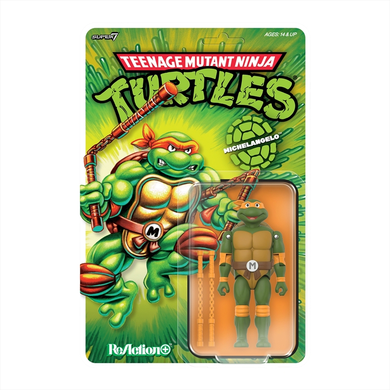 Teenage Mutant Ninja Turtles – Michelangelo ReAction+ Figure/Product Detail/Figurines