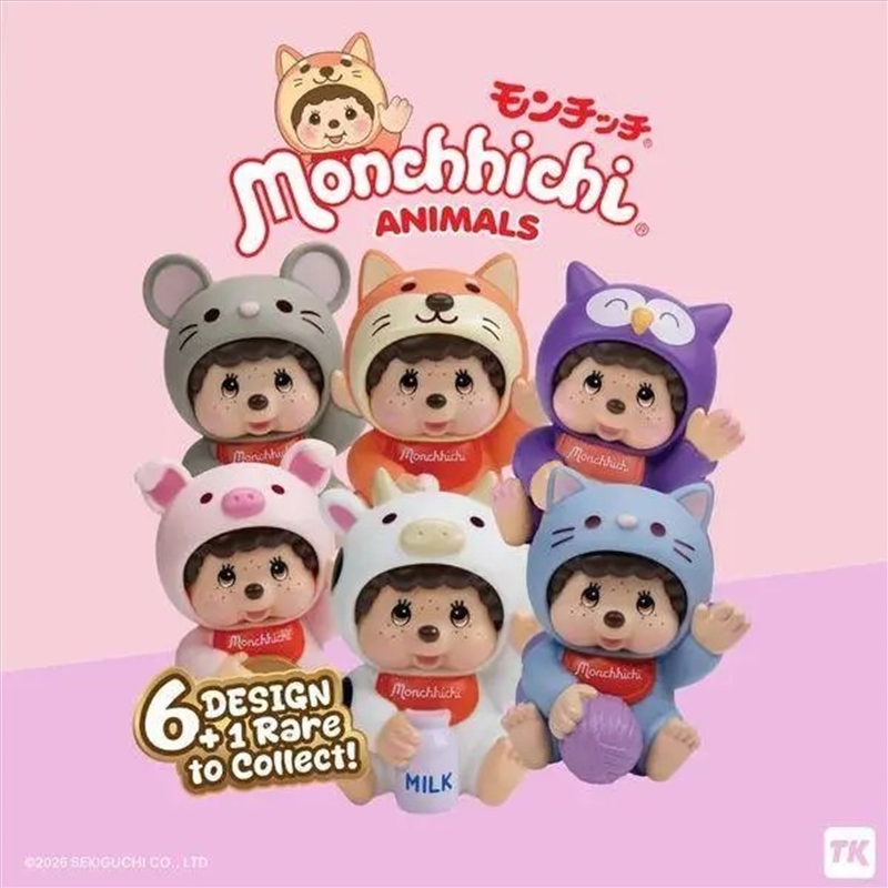 Monchhichi – Animals Vinyl Blind Box (Sent At Random)/Product Detail/Figurines
