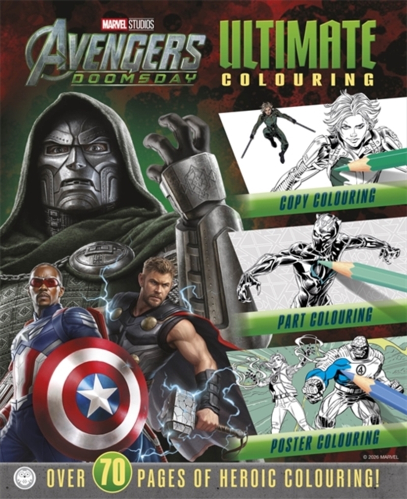 Marvel Avengers Doomsday: Ultimate Colouring : Over 70 Pages Of Heroic Colouring/Product Detail/Kids Colouring