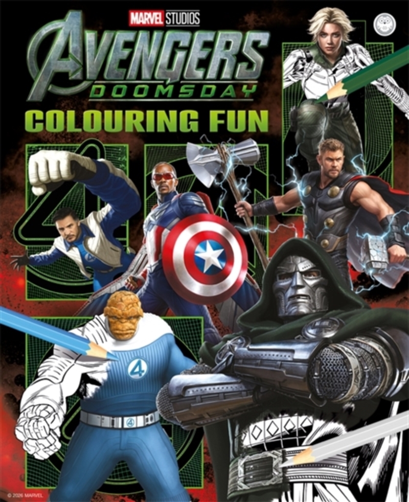 Marvel Avengers Doomsday: Colouring Fun : A Heroic Colouring Adventure/Product Detail/Graphic Novels