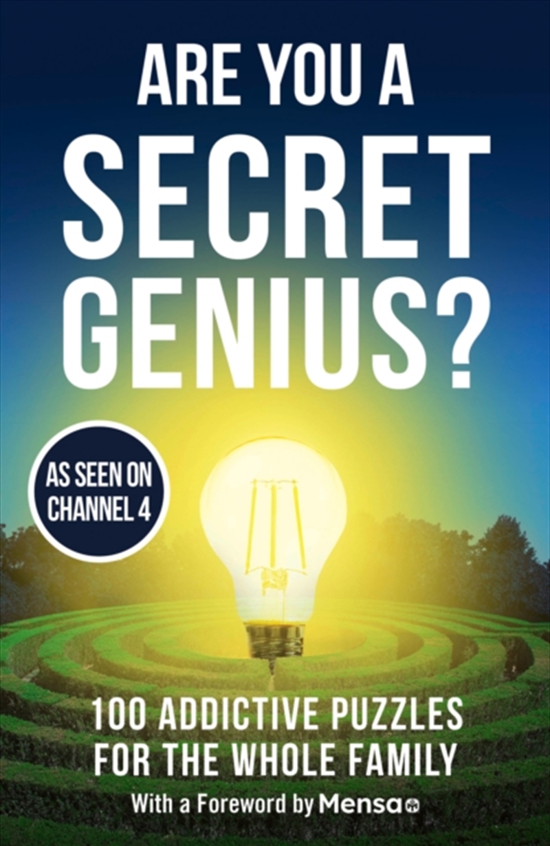 Are You A Secret Genius? : 100 Addictive Puzzles For The Whole Family/Product Detail/Adults Activity Books