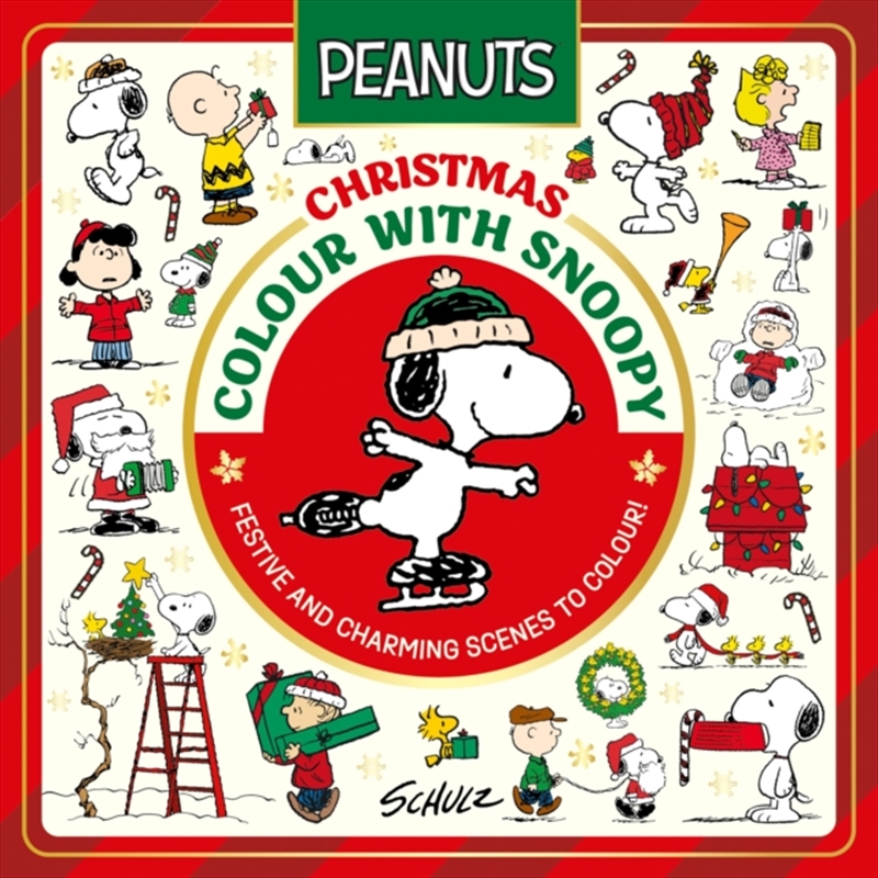 Official Peanuts: Christmas Colour With Snoopy/Product Detail/Adults Colouring