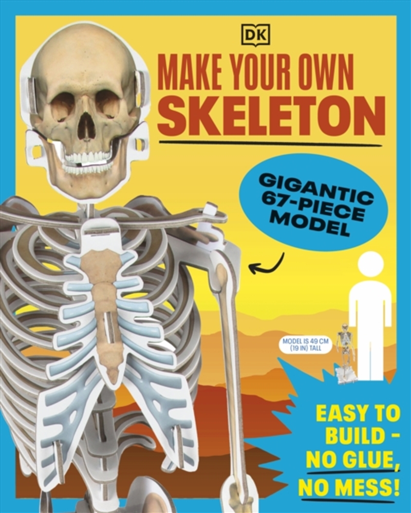 Make Your Own Skeleton : Includes Gigantic 67-Piece Model: Easy To Build - No Glue, No Mess!/Product Detail/Kids Activity Books