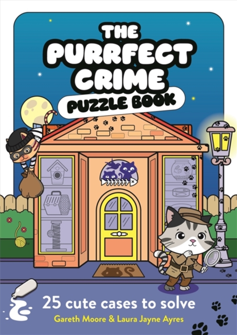 The Purrfect Crime Puzzle Book : 25 Cute Cases To Solve/Product Detail/Adults Activity Books