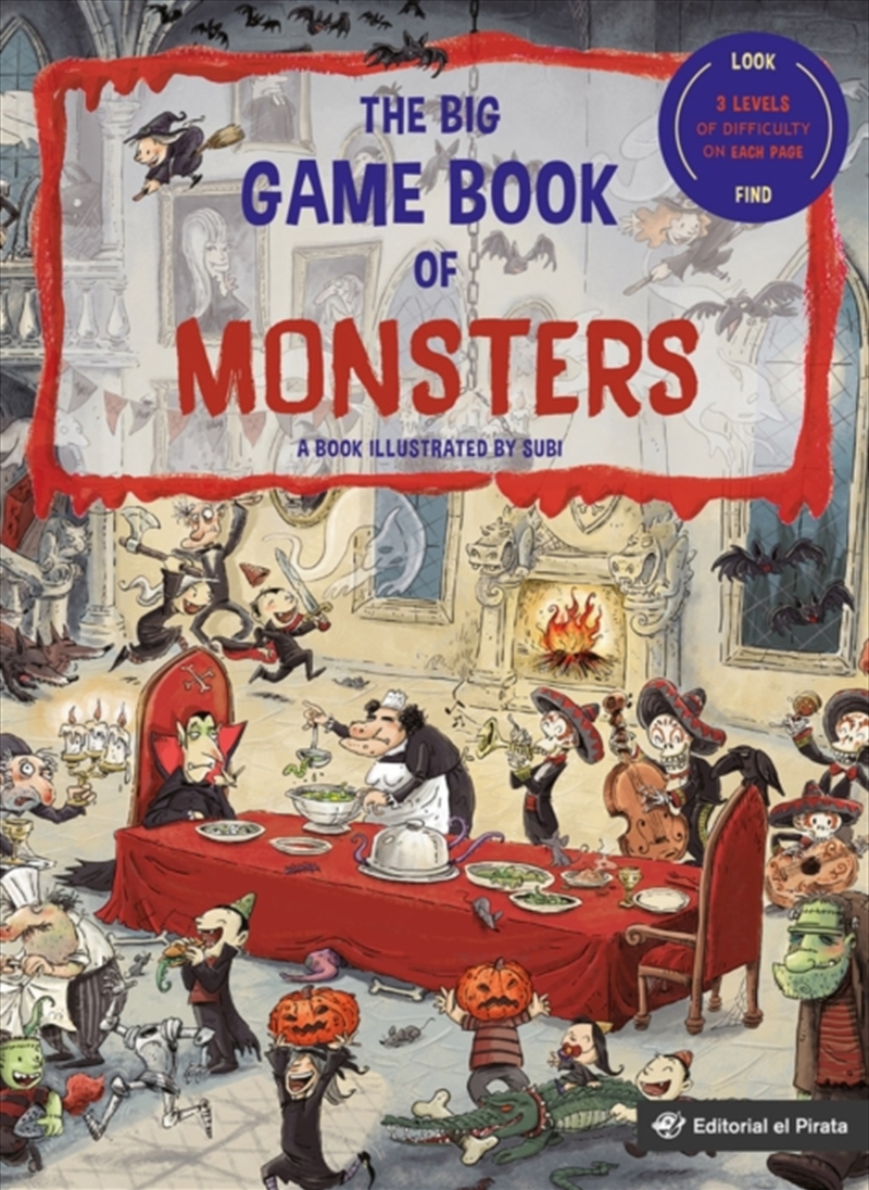 The Big Game Book Of Monsters/Product Detail/Childrens