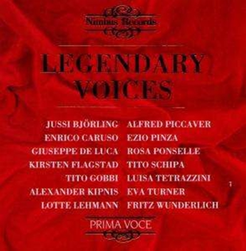 Legendary Voices/Product Detail/Classical