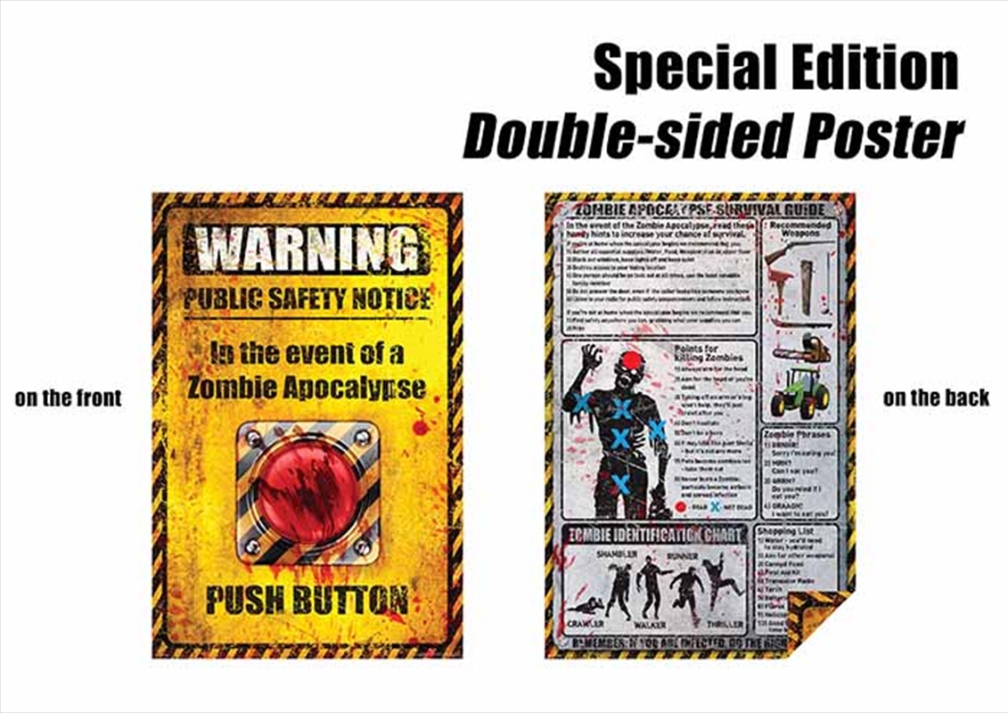 Button And Survial Guide Poster/Product Detail/Posters & Prints