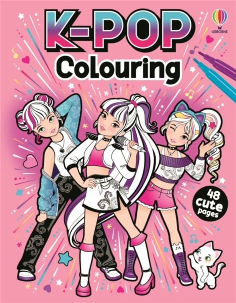 K-Pop Colouring Book/Product Detail/Kids Colouring