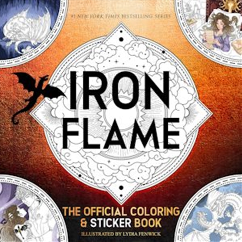 Iron Flame: The Official Coloring & Sticker Book/Product Detail/Adults Colouring