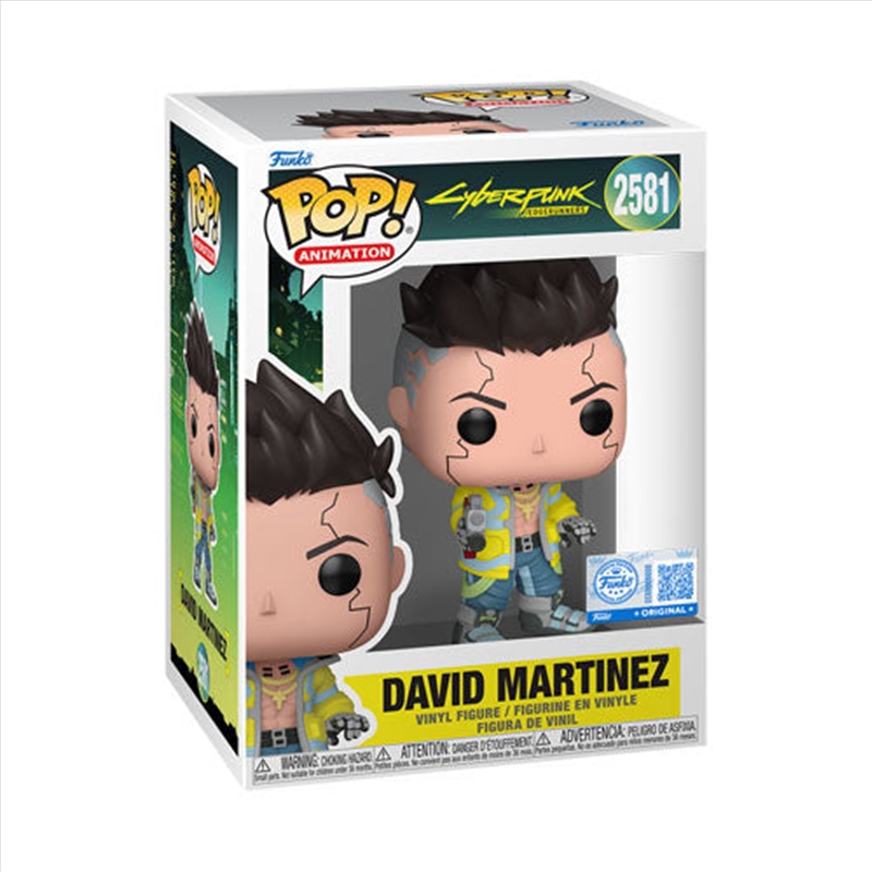 Cyberpunk: Edgerunners - David (Time Skip) Pop! Vinyl RS/Product Detail/Standard Pop Vinyl