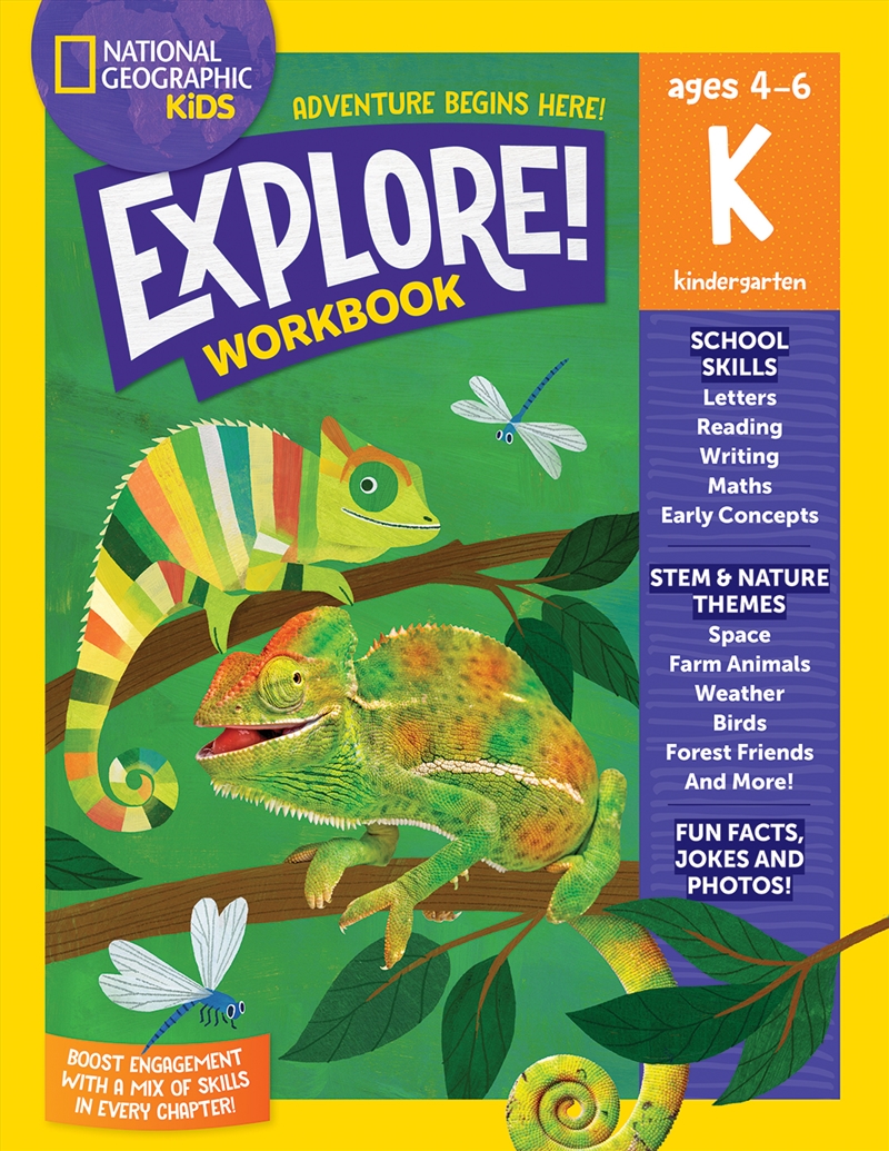 National Geographic Kids: Explore! Workbook Kinder/Product Detail/Early Childhood Fiction Books