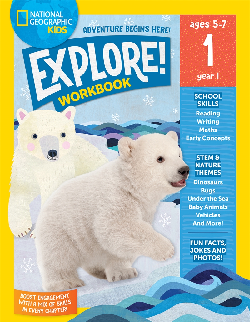 National Geographic Kids: Explore! Workbook Year 1/Product Detail/Early Childhood Fiction Books