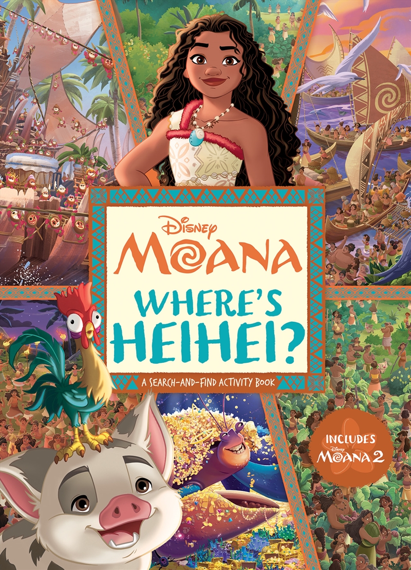 Moana: Where’s Hei Hei? A Search-and-Find Activity Book/Product Detail/Early Childhood Fiction Books