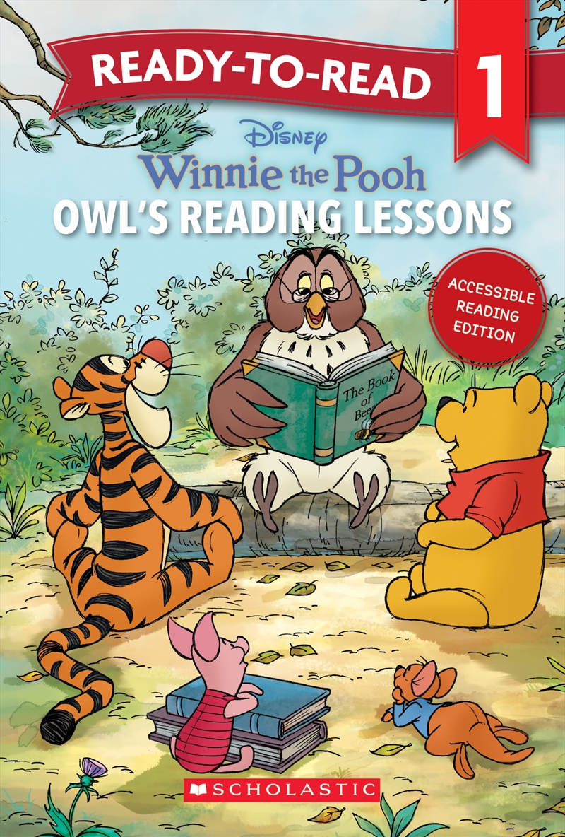 Winnie The Pooh: Owl's Reading Lessons - Ready-to-Read Level 1/Product Detail/Early Childhood Fiction Books