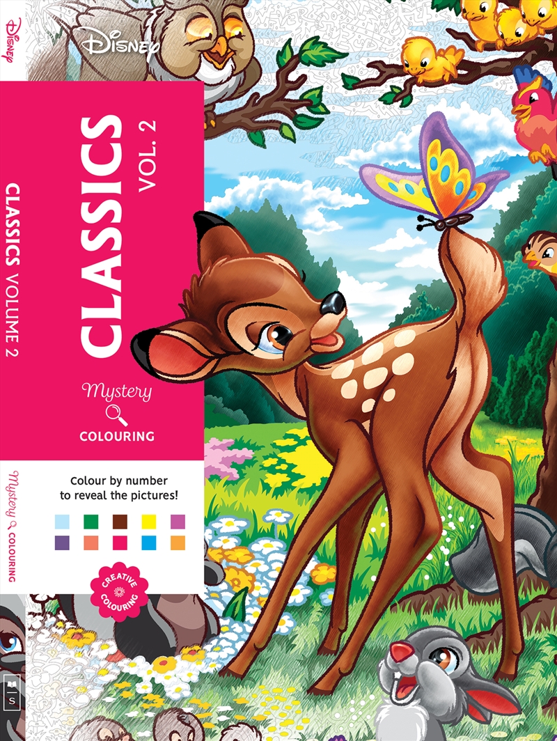 Disney Classics: Mystery Colouring Vol 2./Product Detail/Kids Colouring