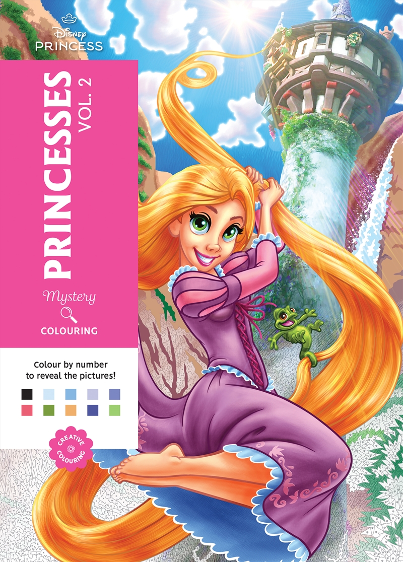 Disney Princess: Mystery Colouring Vol 2./Product Detail/Kids Colouring