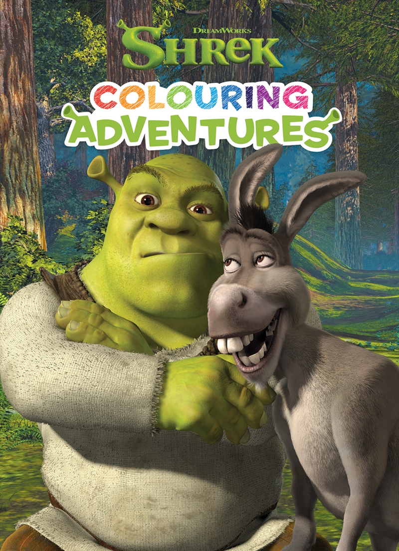 Shrek: Colouring Adventures/Product Detail/Kids Colouring