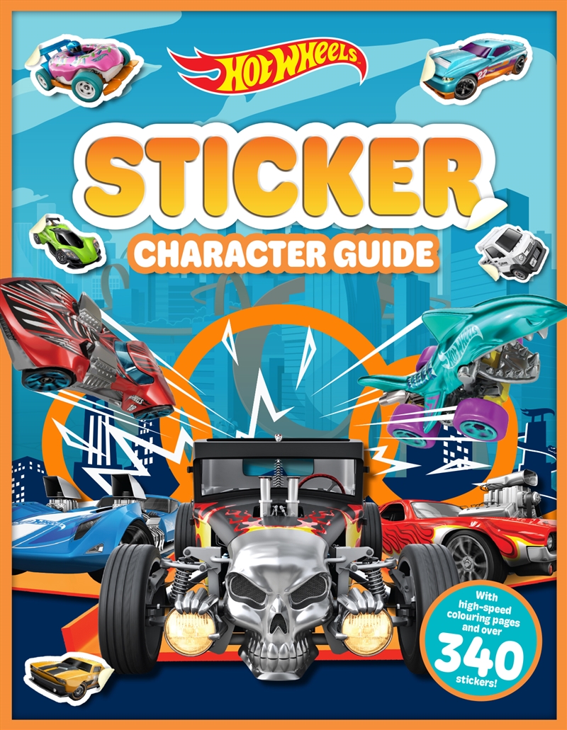 Hot Wheels: Sticker Character Guide/Product Detail/Kids Activity Books