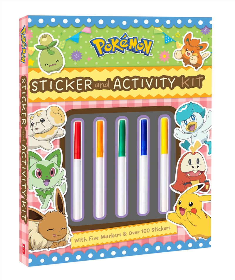 Pokemon: Activity and Sticker Kit/Product Detail/Kids Activity Books