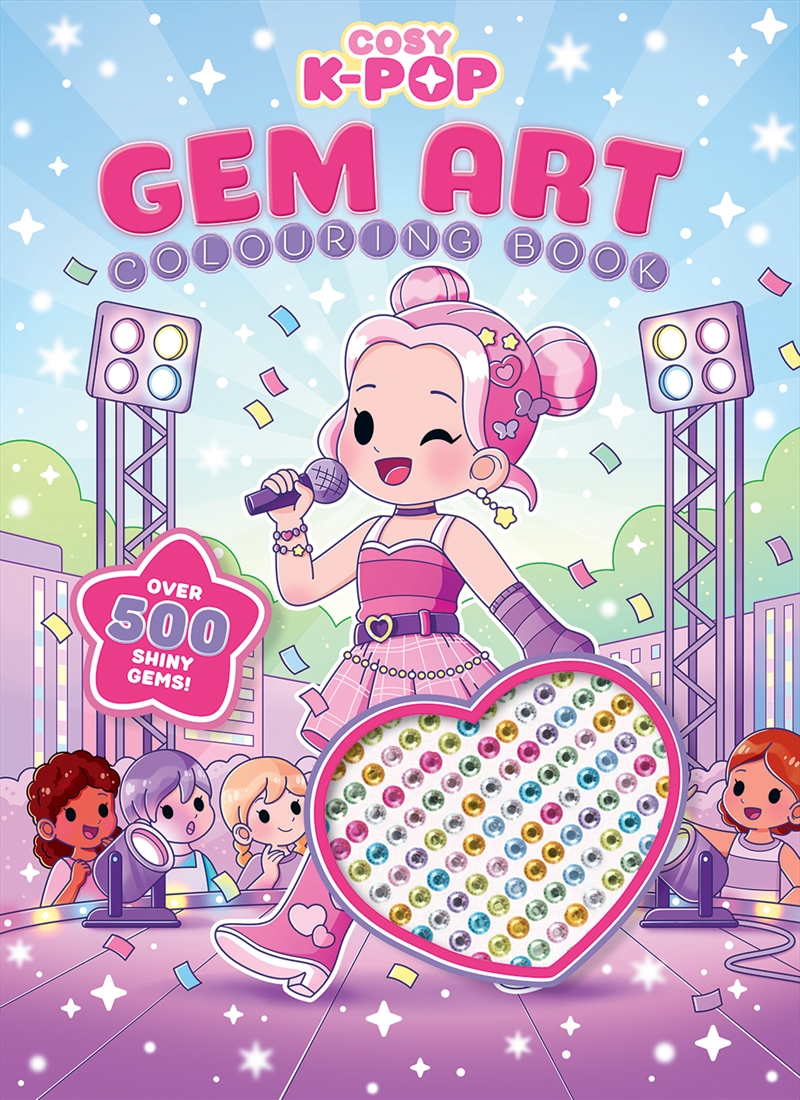 Cosy K-Pop: Gem Art Colouring Book/Product Detail/Kids Colouring