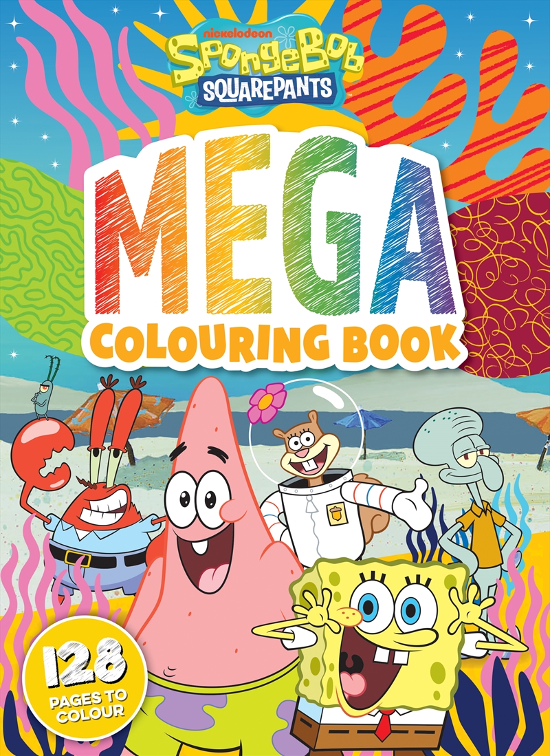 SpongeBob SquarePants: Mega Colouring Book/Product Detail/Kids Colouring