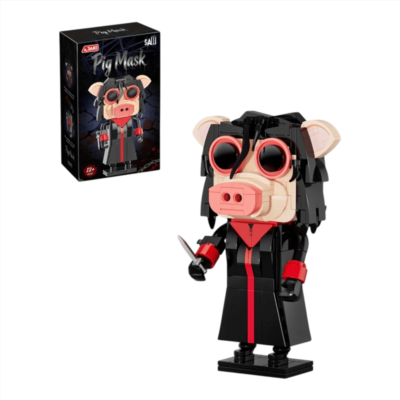 Saw - Pig Mask Plastic Brick Kit (314 Piece Set)/Product Detail/Figurines