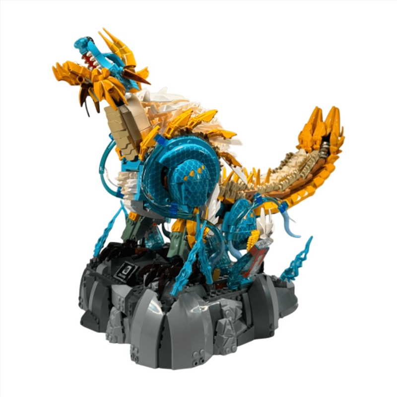 Monster Hunter - Zinogre Plastic Brick Kit (1787 Piece Set)/Product Detail/Figurines