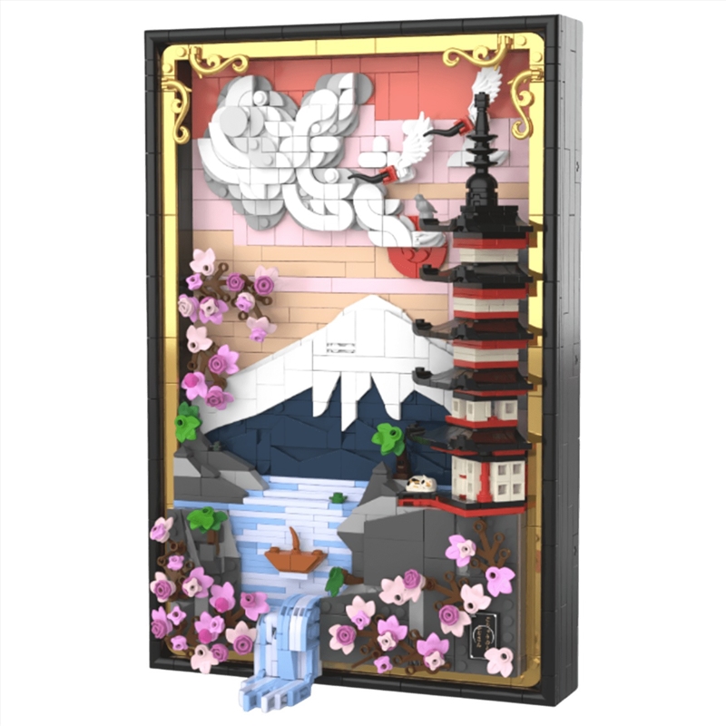 JAKI - Fuji Seasons Plastic Brick Kit (1270 Piece Set)/Product Detail/Figurines
