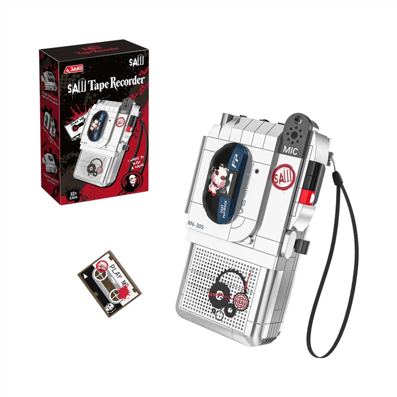 Saw - Tape Recorder Plastic Brick Kit (176 Piece Set)/Product Detail/Figurines