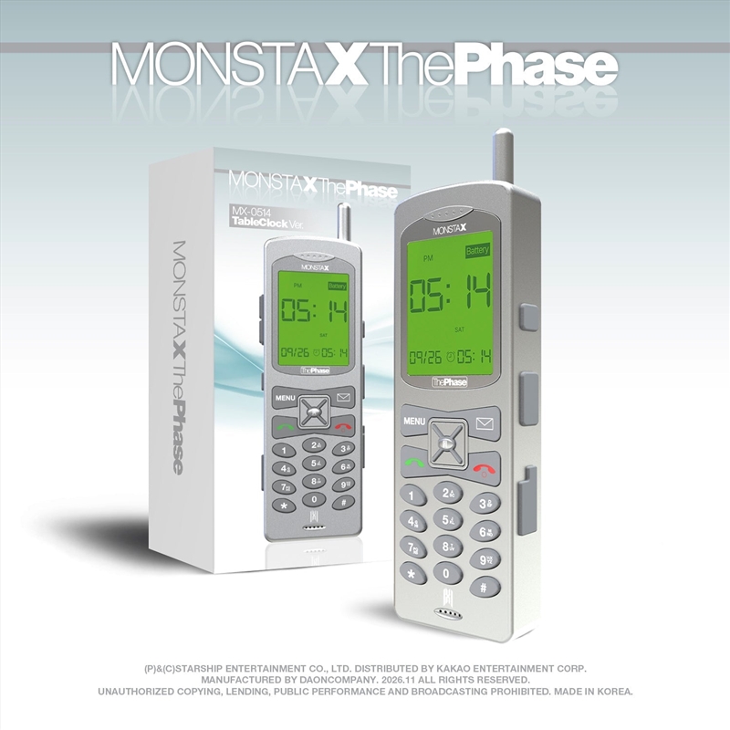 The Phase Ep Album Mx-0514 Table Clock Ver/Product Detail/World