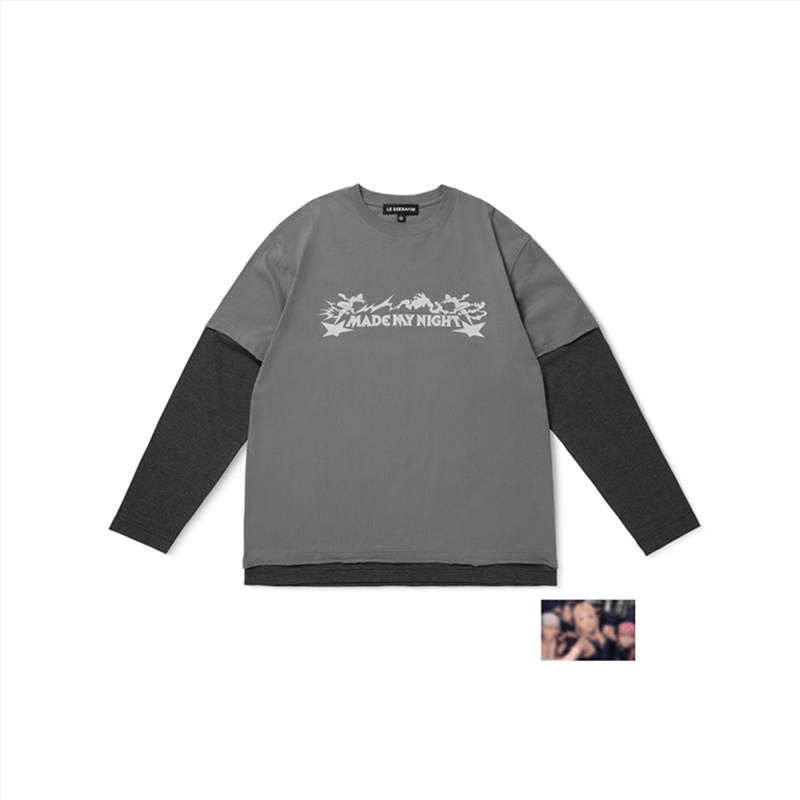 Brand Official Md Layered L/S T-Shirt - Xl/Product Detail/KPOP Merch