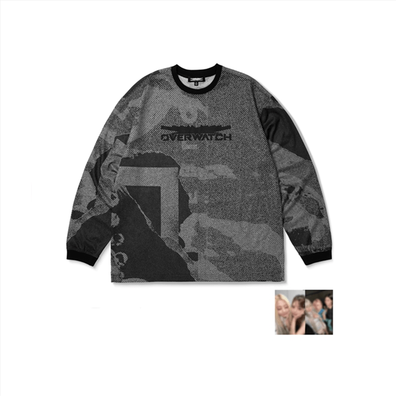 Le Sserafim X Overwatch Official Md Long Sleeve Jersey - S-M/Product Detail/KPOP Merch