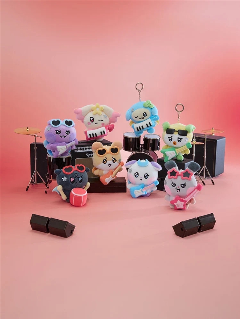 Mighteez Rock The Stage Pop Up Official Md Plush Keyring (Rockstar) - Mingyo/Product Detail/KPOP Merch