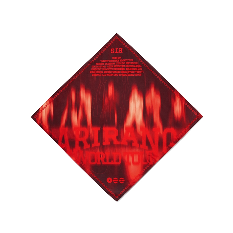 Arirang World Tour 2nd Drop Official Md Scarf/Product Detail/KPOP Merch