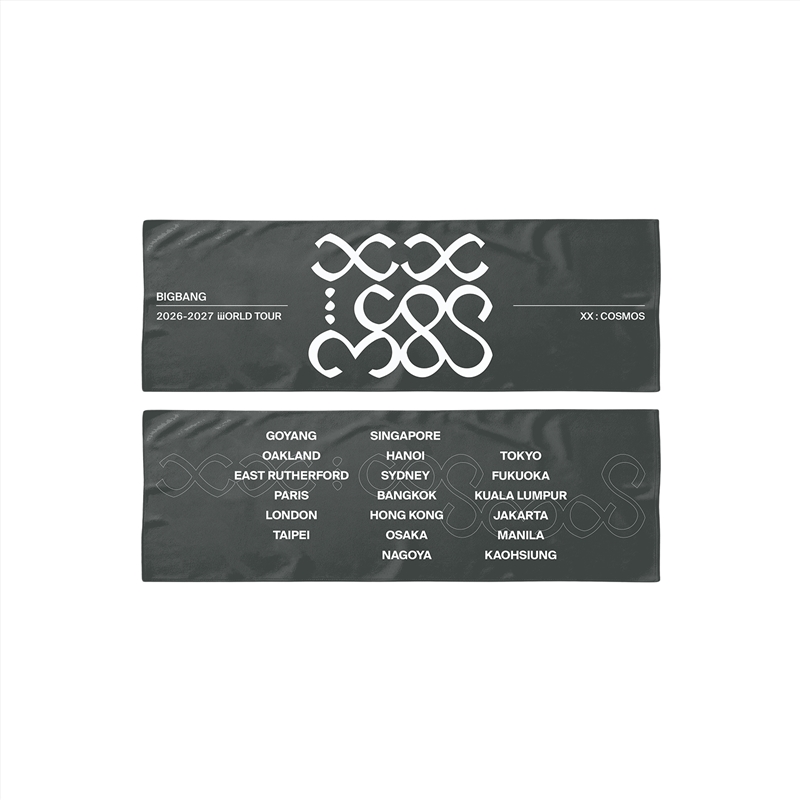 Xx : Cosmos 2026-2027 World Tour Outdoor Essential Md Slogan Towel/Product Detail/KPOP Merch