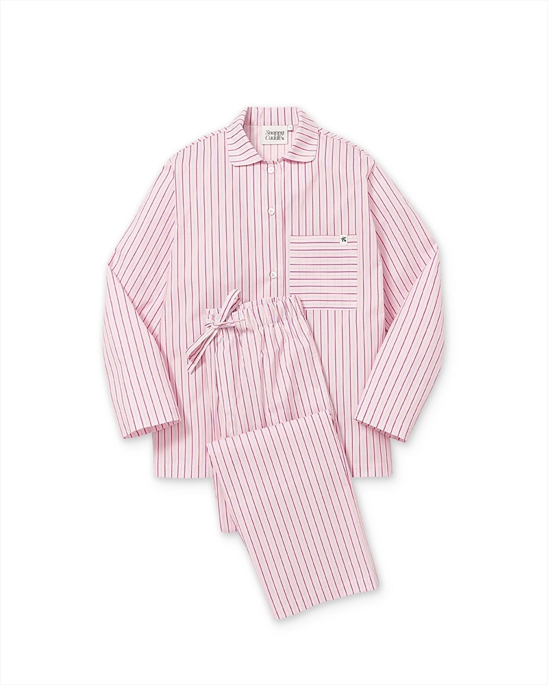 [Bts Jin Laniege Ad Outfit] Peach Solarium Pajama Set - 3/Product Detail/KPOP Merch