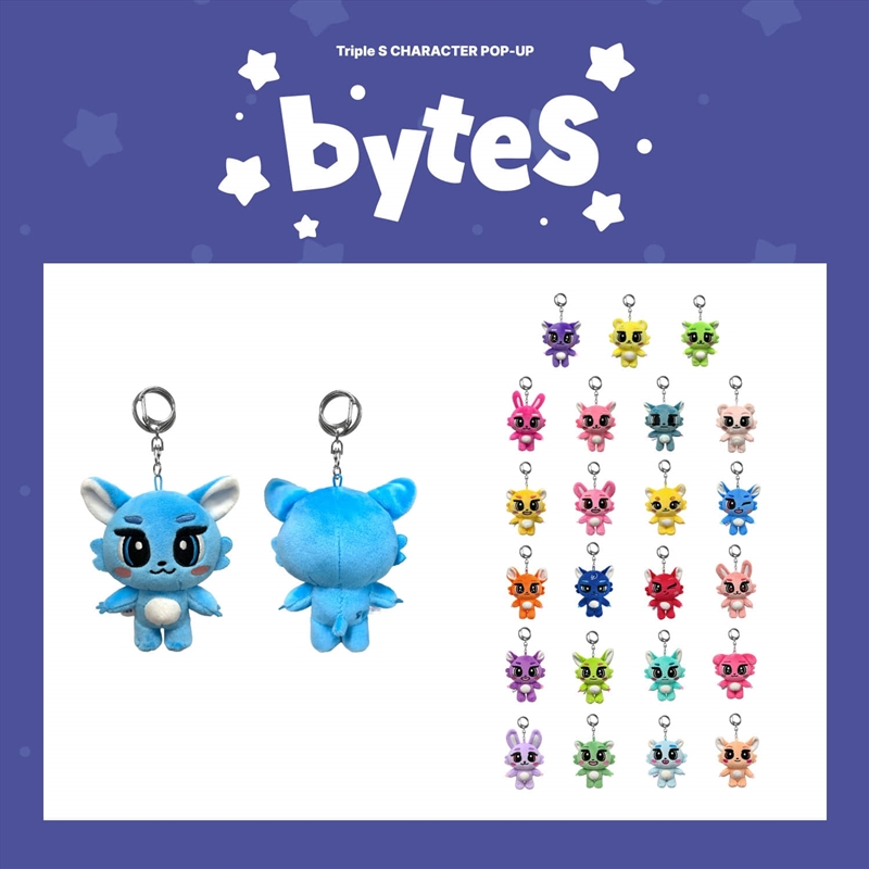 Bytes Official Character Md Plush Keyring - S17/Product Detail/KPOP Merch